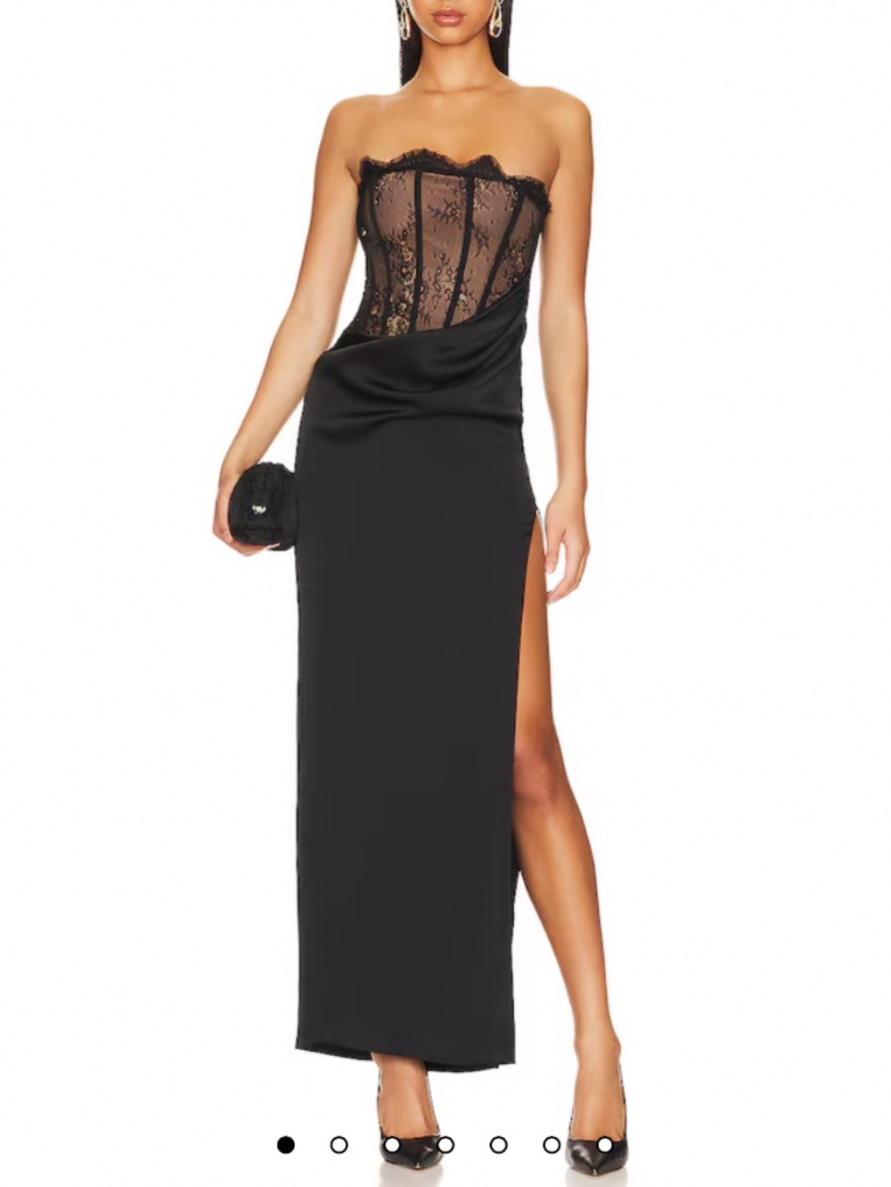 Nalani Maxi Lace Dress - Picture 1 of 4
